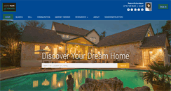 Desktop Screenshot of bexarcountyhomesearch.com