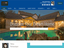 Tablet Screenshot of bexarcountyhomesearch.com
